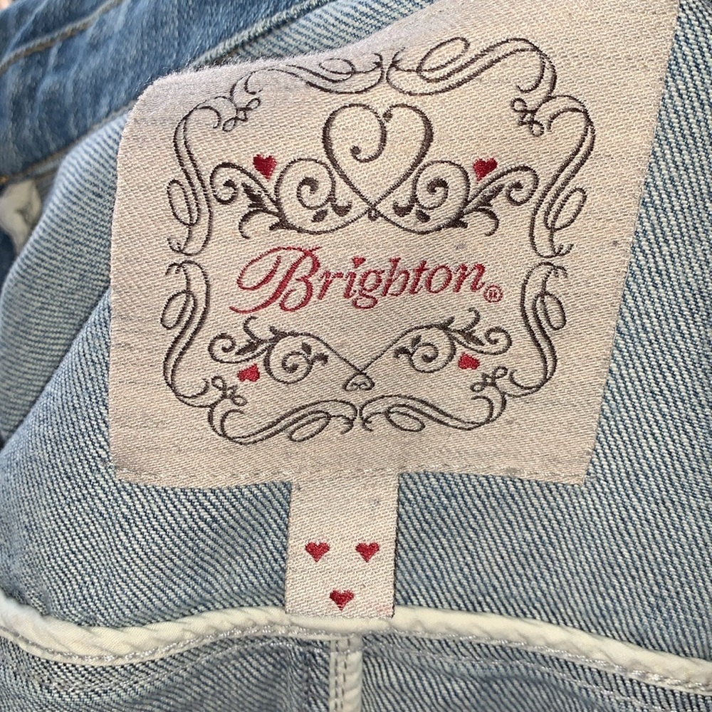Gently Loved Brighton Denim Jacket Beautiful!! - Picture 11 of 15
